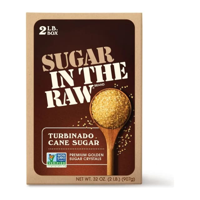 Sugar In The Raw Turbinado Cane Sugar, front of pack