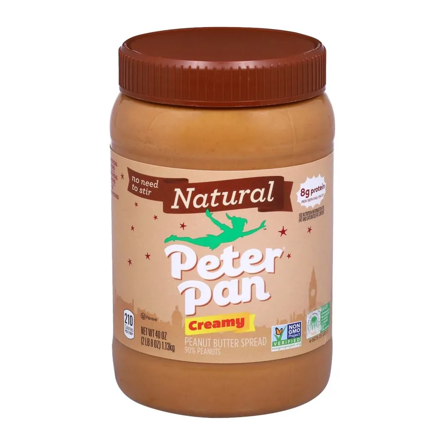 Peter Pan Peanut butter spread, front of pack