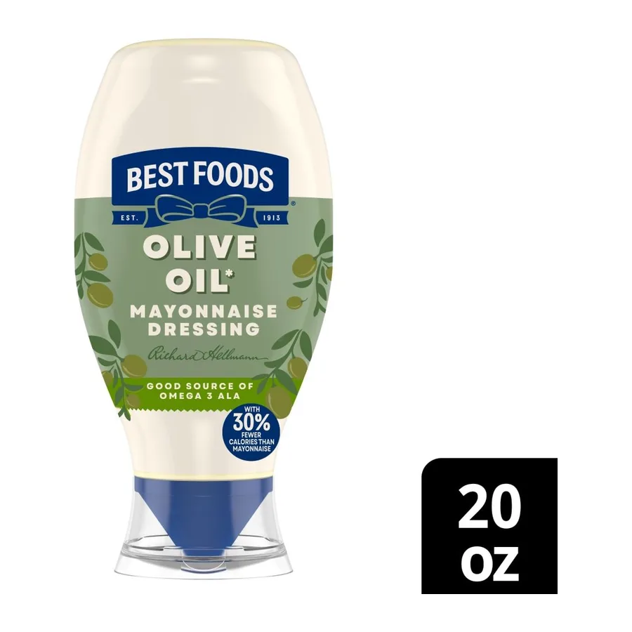 Best Foods Mayonnaise Dressing With Olive Oil, front of pack