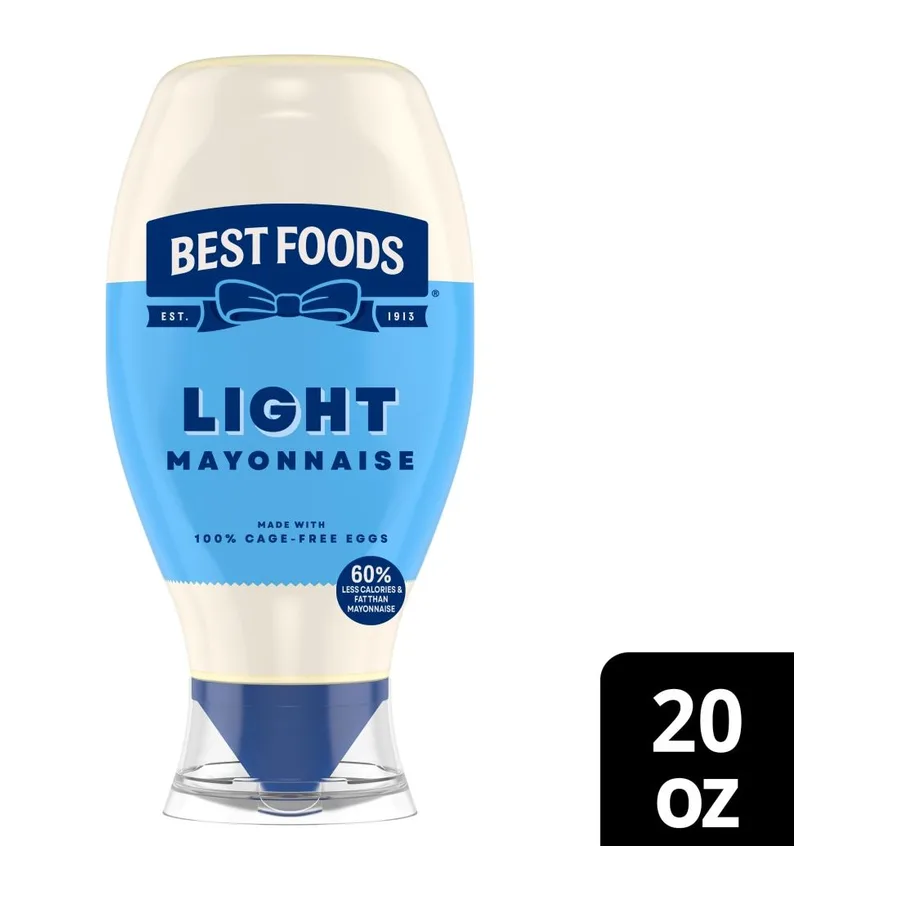 Best Foods Light Mayonnaise, front of pack