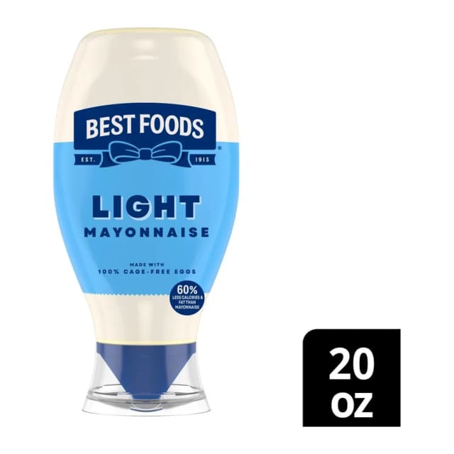 Best Foods Light Mayonnaise, front of pack