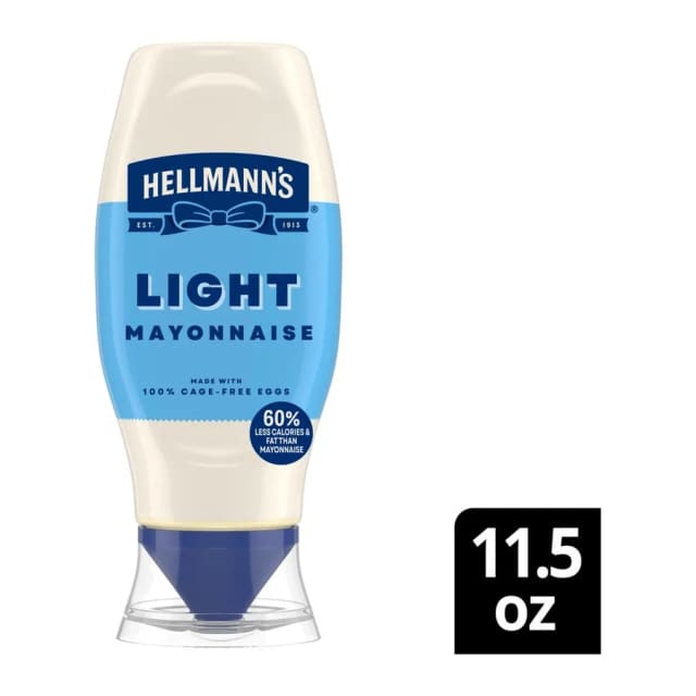 Hellmann's Light mayonnaise, front of pack