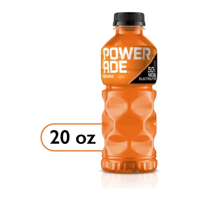 Powerade Orange, front of pack
