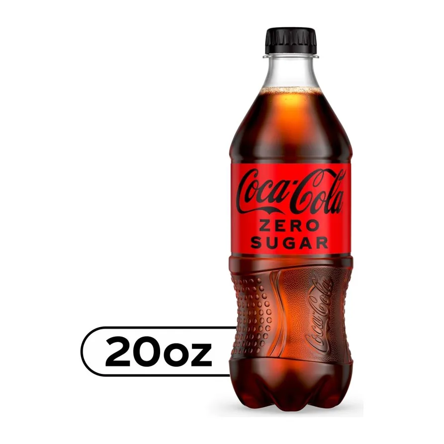 Coca-Cola Zero Sugar, front of pack