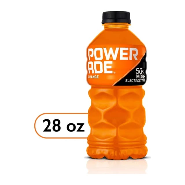 Powerade Orange, front of pack