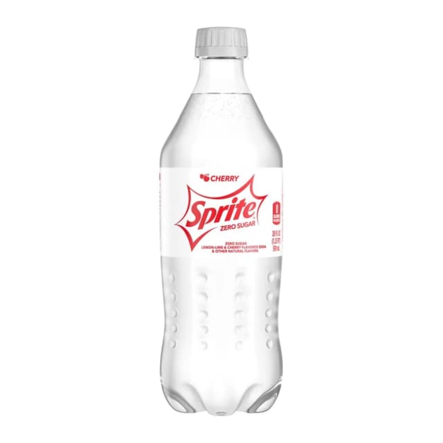 Sprite Cherry Zero, front of pack