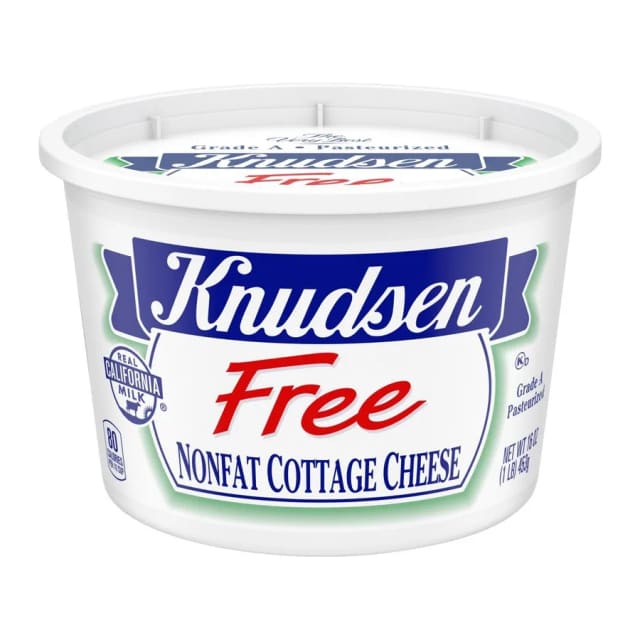 Knudsen Free Nonfat Cottage Cheese, front of pack