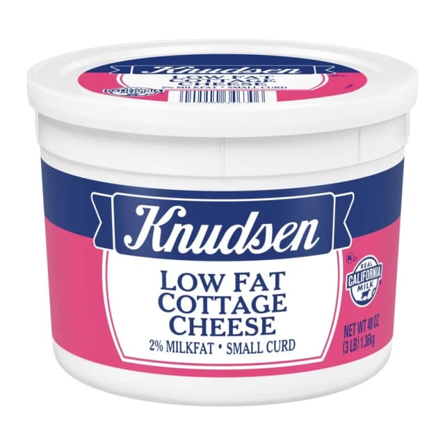 Knudsen Lowfat Cottage Cheese, front of pack