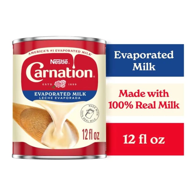 Carnation Evaporated Milk, front of pack