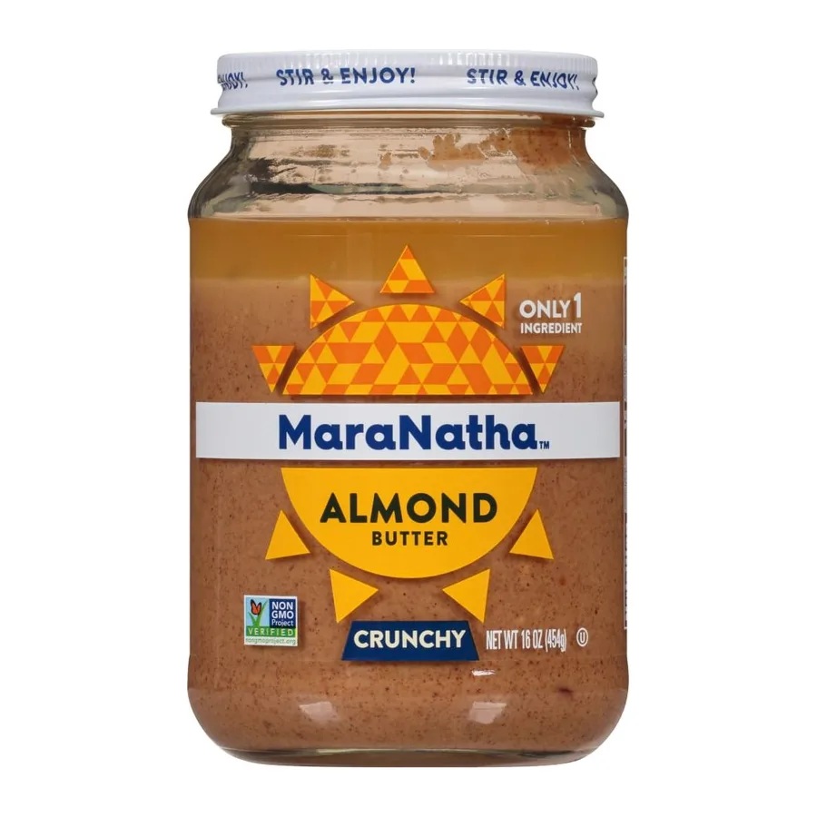 Maranatha California almond butter, front of pack