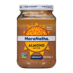 Maranatha California almond butter, front of pack