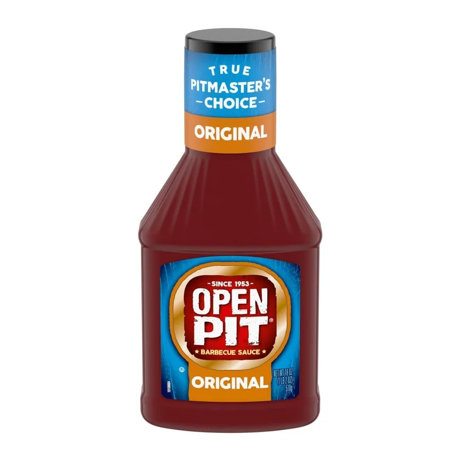 Open Pit Original Barbecue Sauce, front of pack