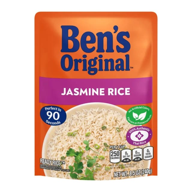 Ben's Original Ready Rice - Jasmine, front of pack