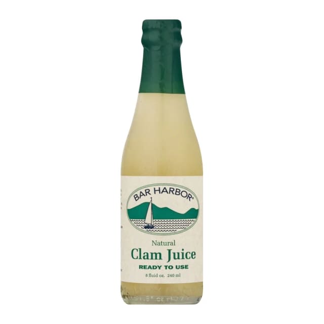 Bar Harbor Clam juice, front of pack