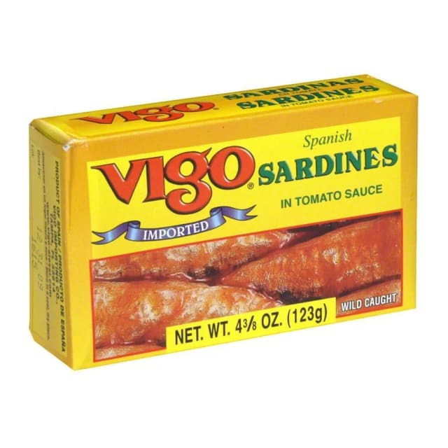 Vigo Sardinas en Tomate, front of pack