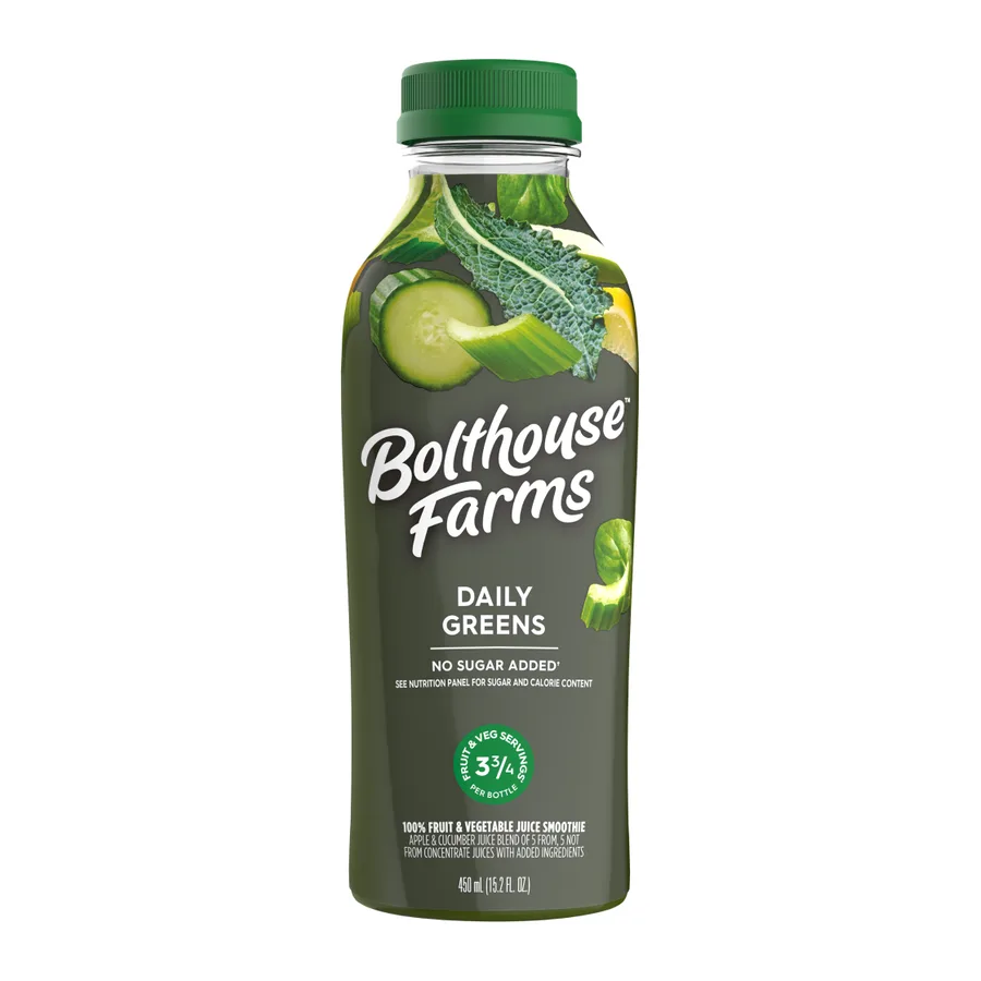 Bolthouse Farms Fruit & vegetable juice daily greens, front of pack