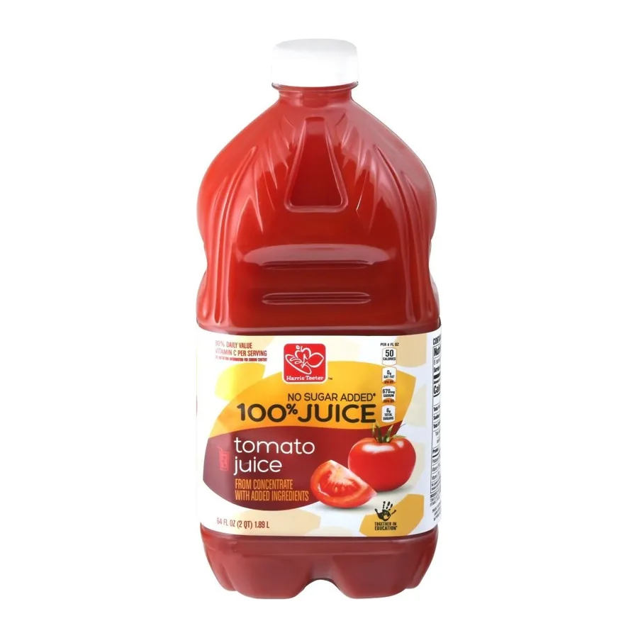 Harris Teeter Tomato Juice, front of pack