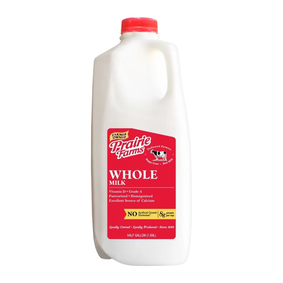 Prairie Farms Vitamin D Milk, front of pack