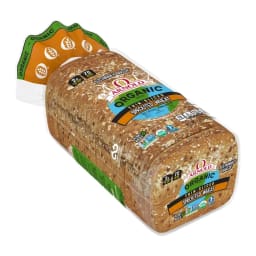Arnold Organic Thin-Sliced Sprouted Wheat Bread, front of pack