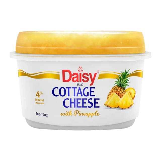 Daisy Cottage cheese with pineapple, front of pack