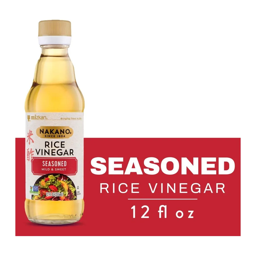 Mizkan Seasoned Rice Vinegar, front of pack