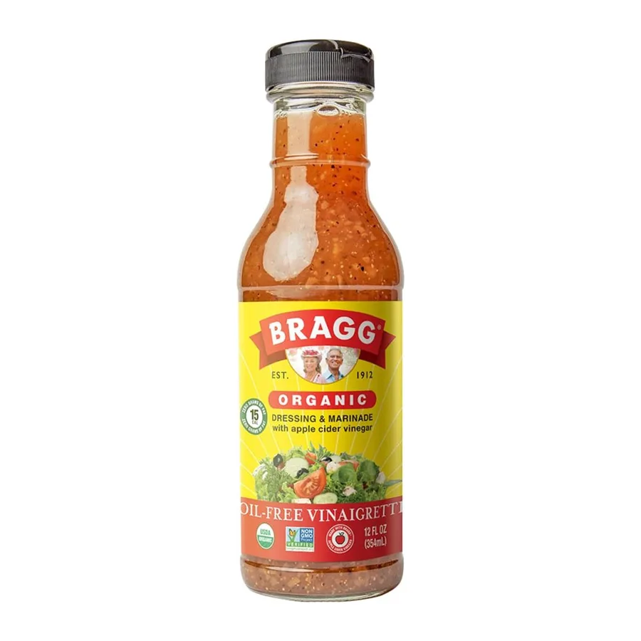Bragg Organic Dressing - Oil-Free Vinaigrette, front of pack