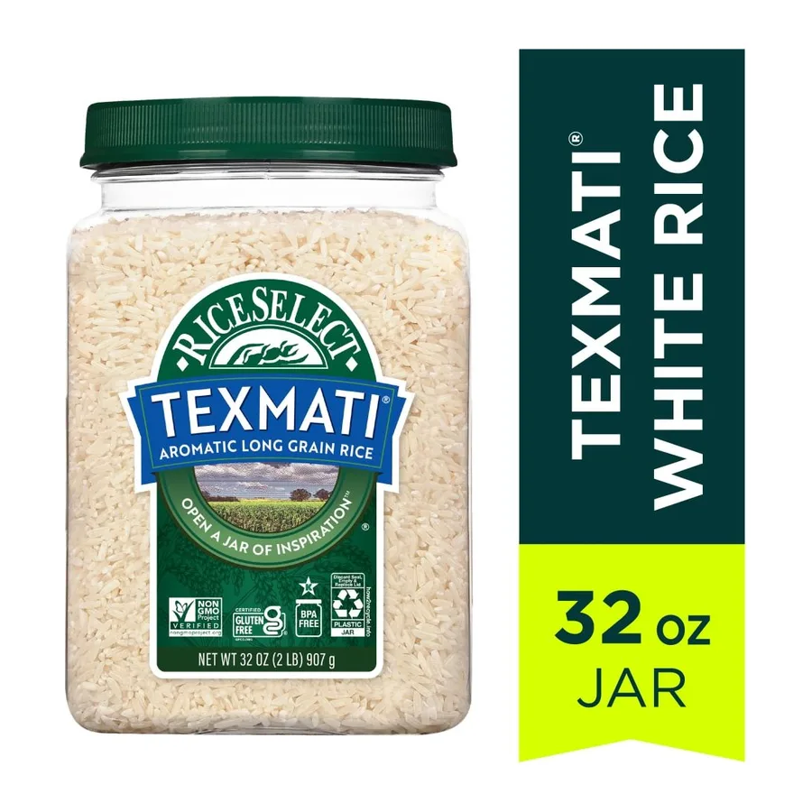 Riceselect Texmati Rice, front of pack