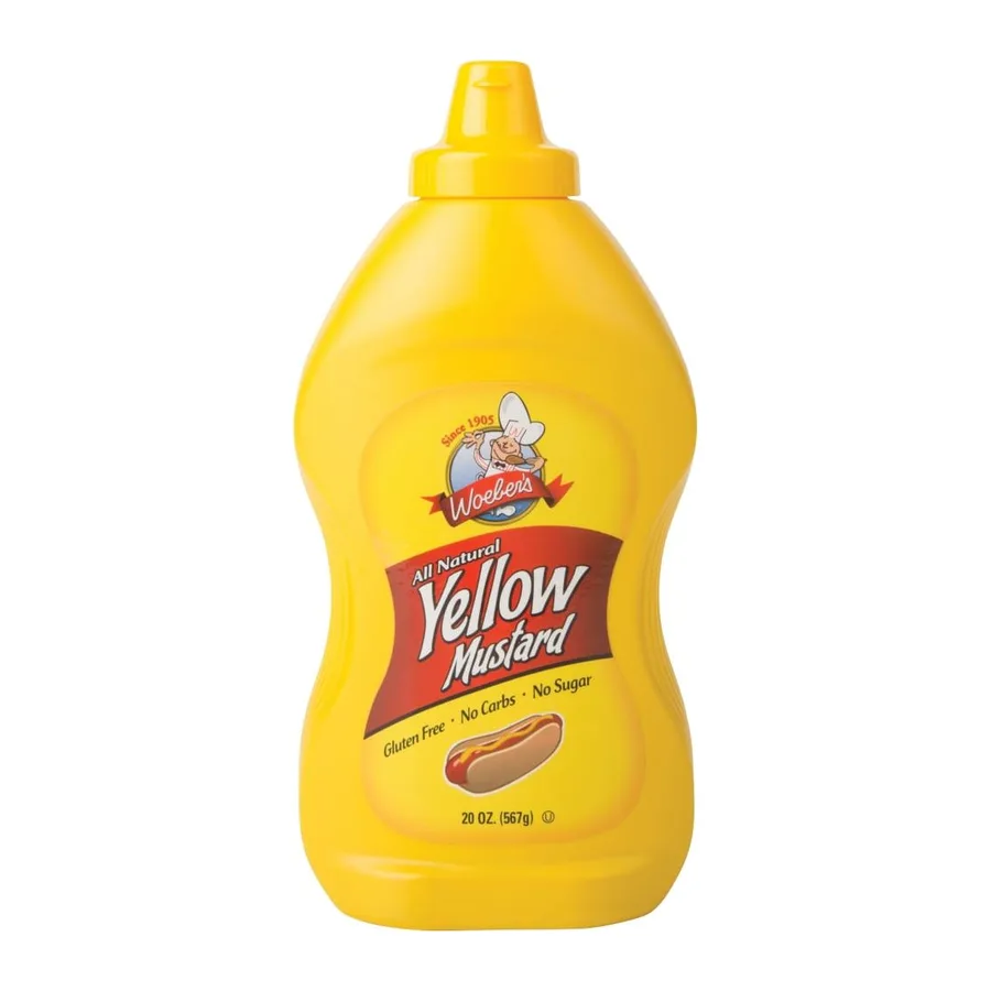 Woeber's Yellow Mustard, front of pack