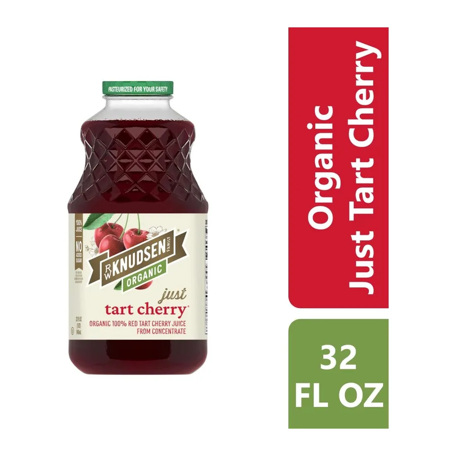R.W. Knudsen Family Organic Just Tart Cherry Juice, front of pack