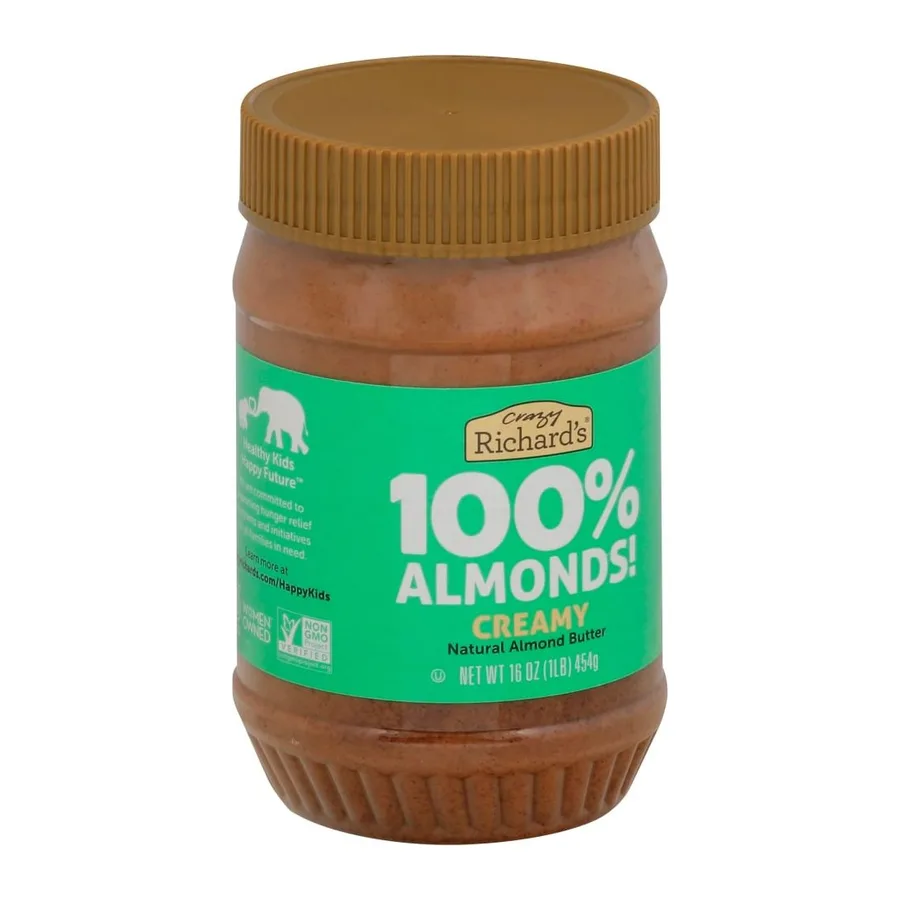 Crazy Richard's Almond Butter!, front of pack