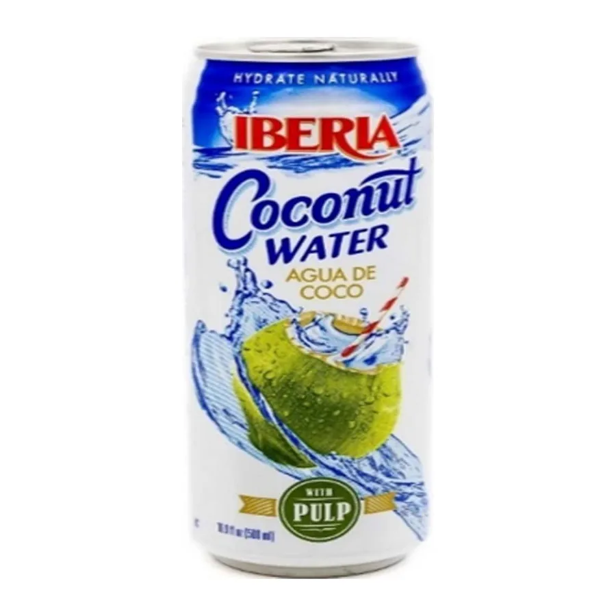 Iberia Coconut Water, front of pack