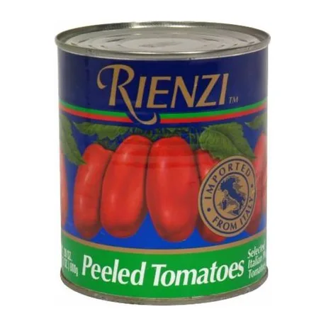 Rienzi Selected Italian Plum Tomatoes, front of pack