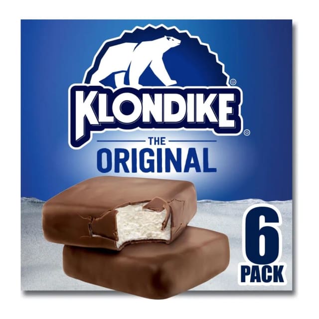 Klondike Original Vanilla Bar, front of pack