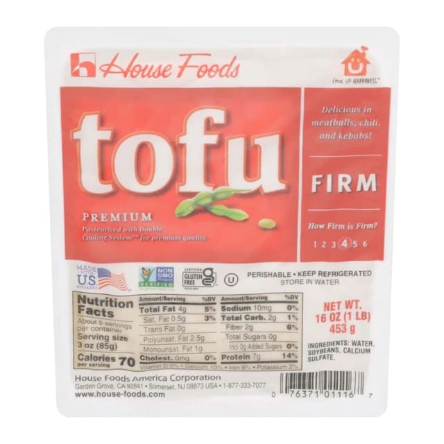 House Foods Premium Tofu Firm, front of pack
