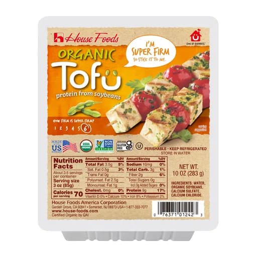 House Foods Organic Tofu Super Firm, front of pack