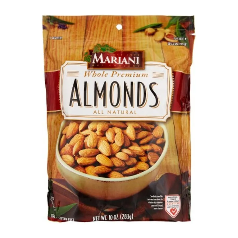 Mariani Whole Premium Almonds, front of pack