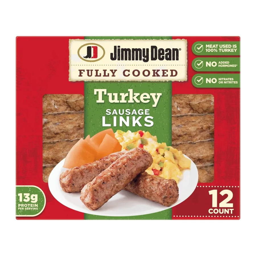 Jimmy Dean Turkey Sausage, front of pack