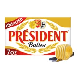 President Butter, unsalted, front of pack