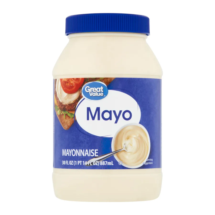 Great Value Mayonnaise, front of pack