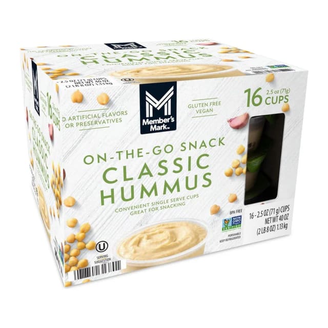 Member's Mark Classic Hummus, front of pack