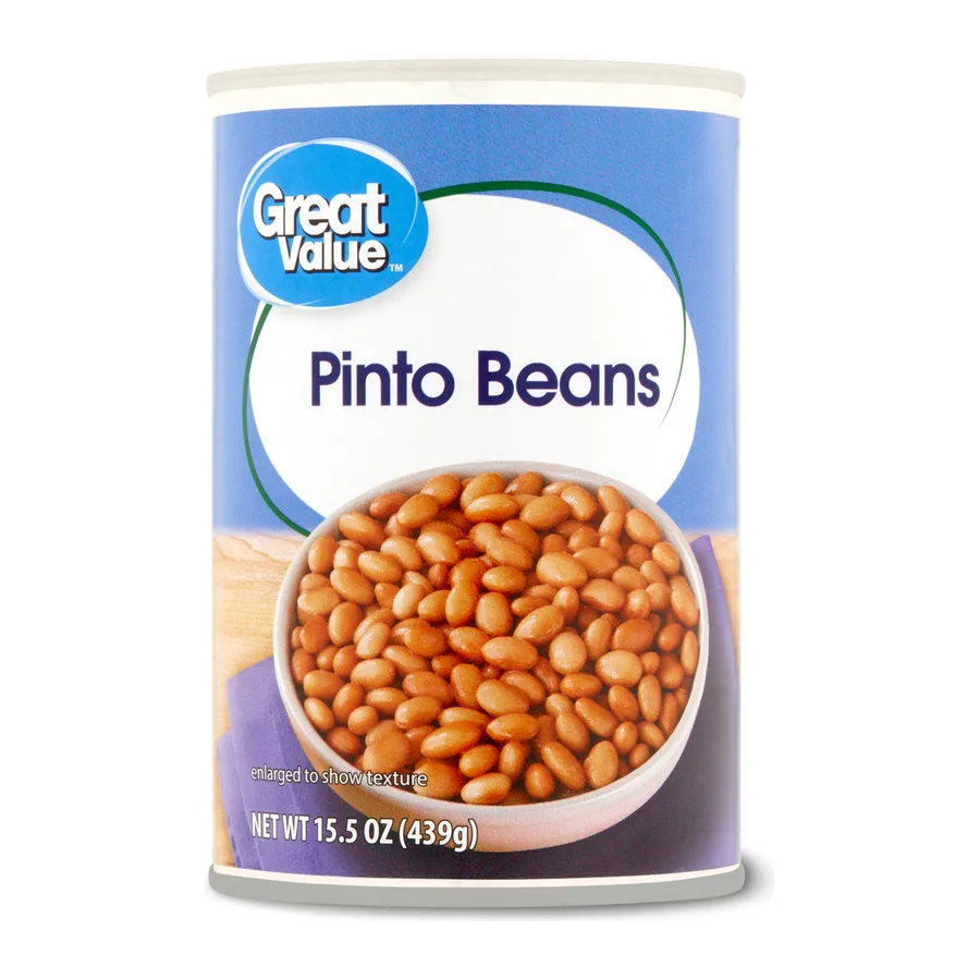 Great Value Pinto Beans, front of pack