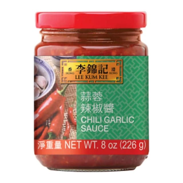 Lee Kum Kee Chili Garlic Sauce, front of pack