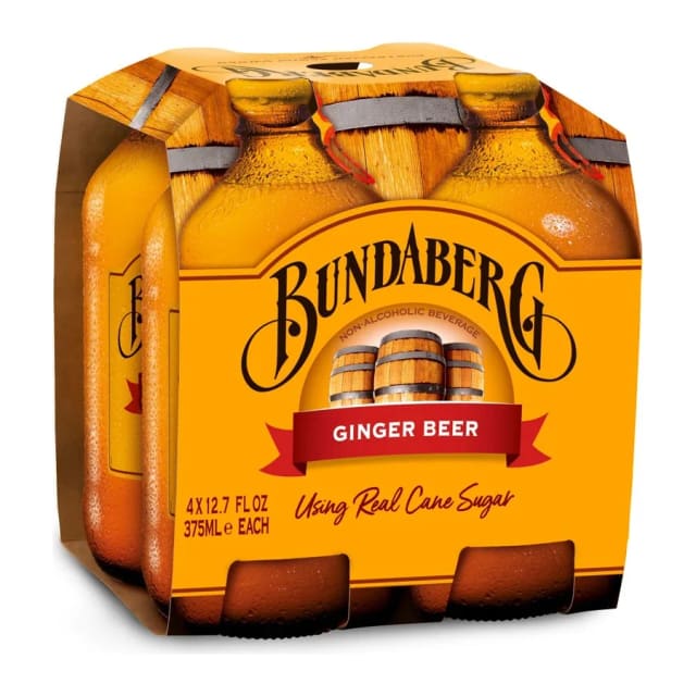 Bundaberg Ginger beer, front of pack