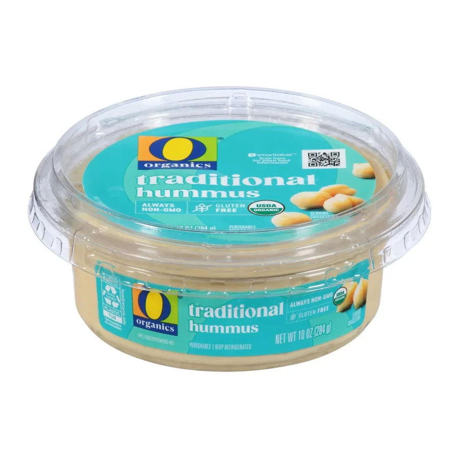 O Organics Organic Traditional Hummus, front of pack
