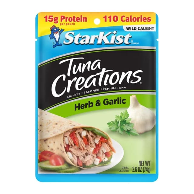Starkist Tuna creations pouch, front of pack