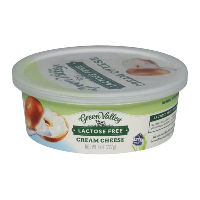 Green Valley Creamery Cream Cheese, front of pack
