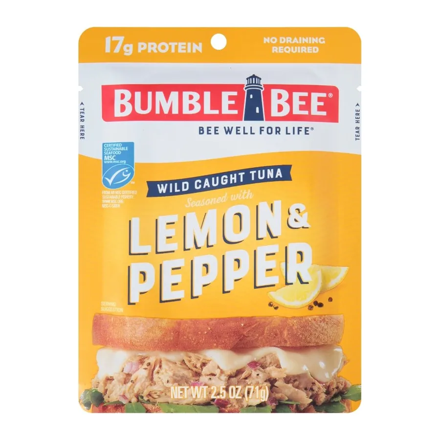 Bumble Bee Wild Caught Tuna, front of pack
