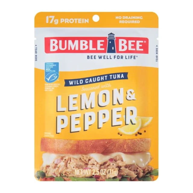 Bumble Bee Wild Caught Tuna, front of pack