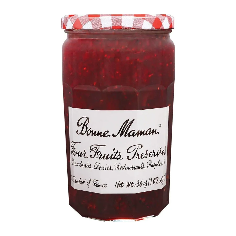 Bonne Maman Four Fruits Preserves, front of pack