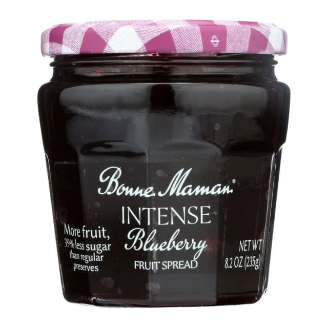 Bonne Maman Blueberry Fruit Spread, front of pack